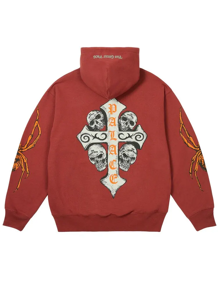 Худи Palace TGF Hood Brown — изображение 2 из 2, коричневый