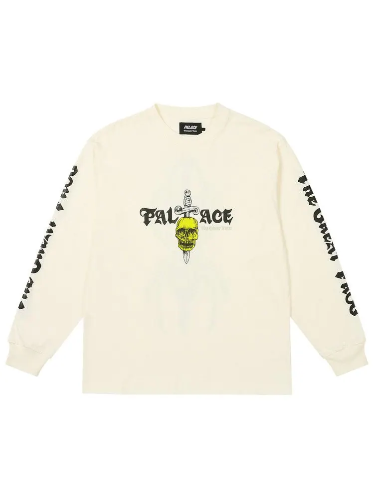 Лонгслив Palace TGF Long-Sleeve — изображение 1 из 2, белый