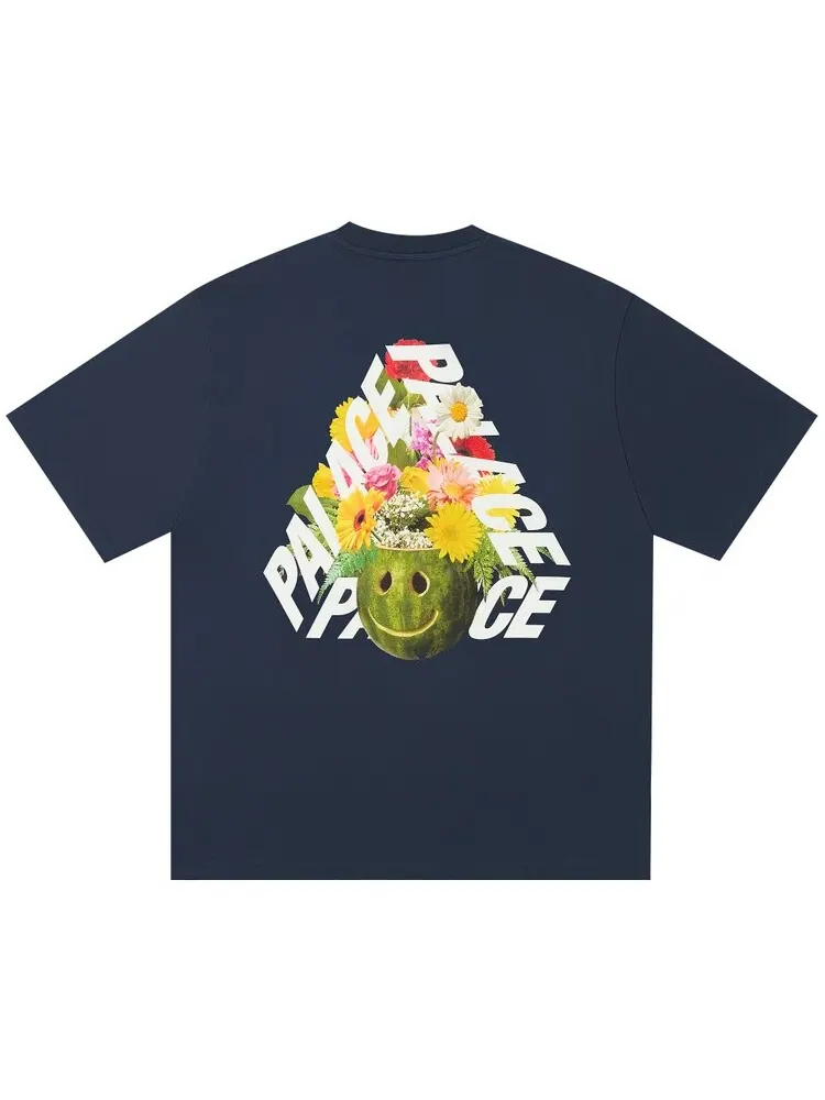 Футболка Palace P-3 Punch T-Shirt — изображение 2 из 2, темно-синий