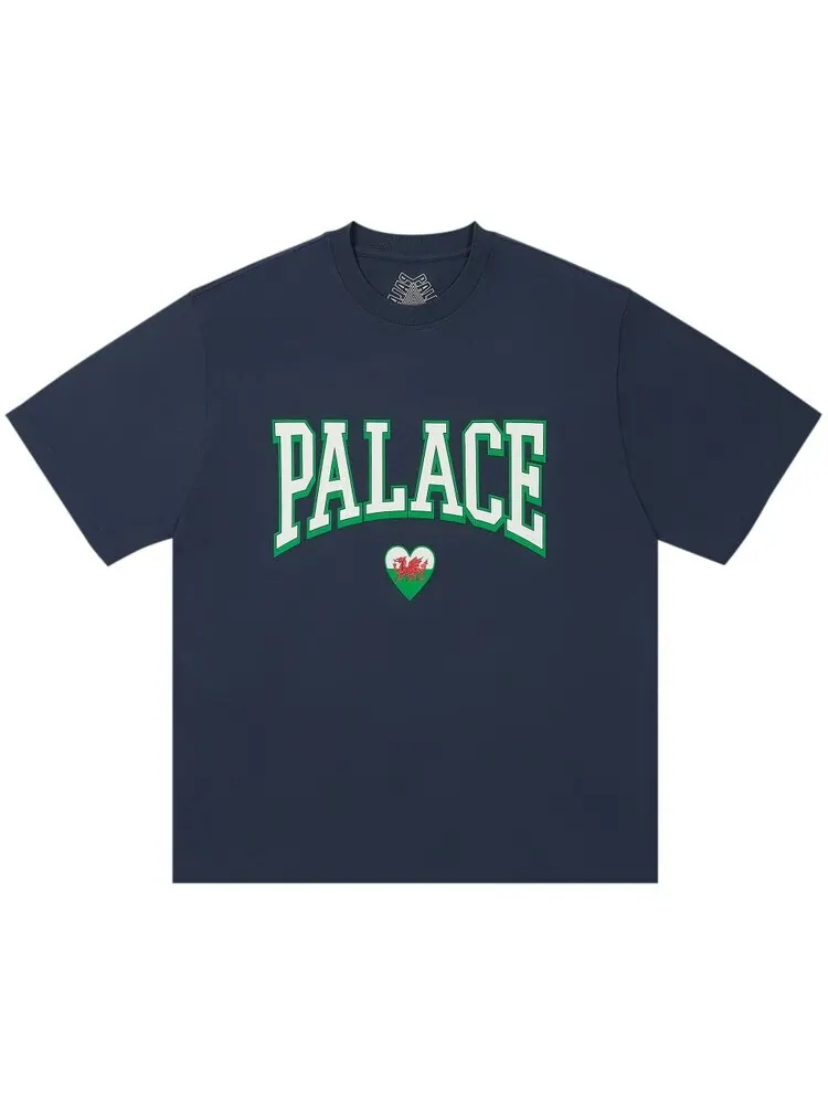 Футболка Palace Squad T-Shirt — изображение 1 из 1, темно-синий