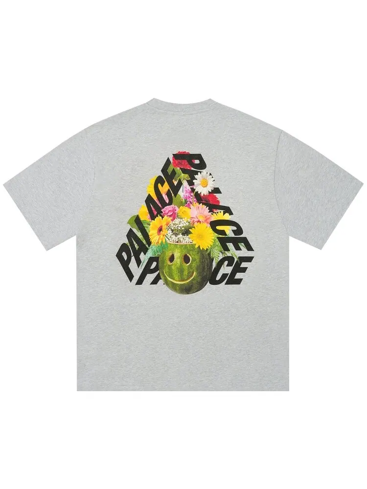 Футболка Palace P-3 Punch T-Shirt — изображение 2 из 2, серый