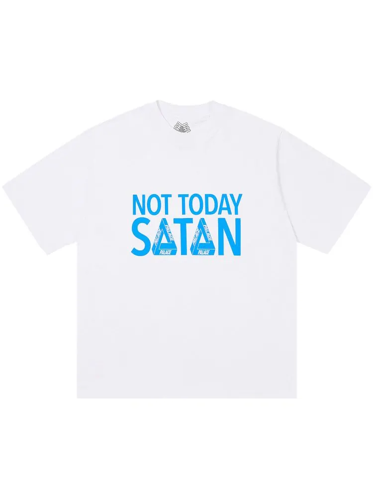 Футболка Palace Nicht Today T-Shirt — изображение 1 из 1, белый