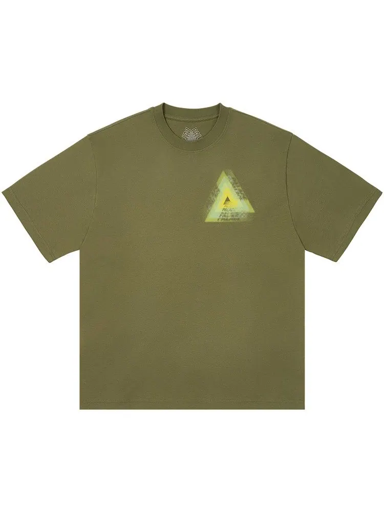 Футболка Palace Tri-Faded T-Shirt — изображение 1 из 2, глубокий зеленый