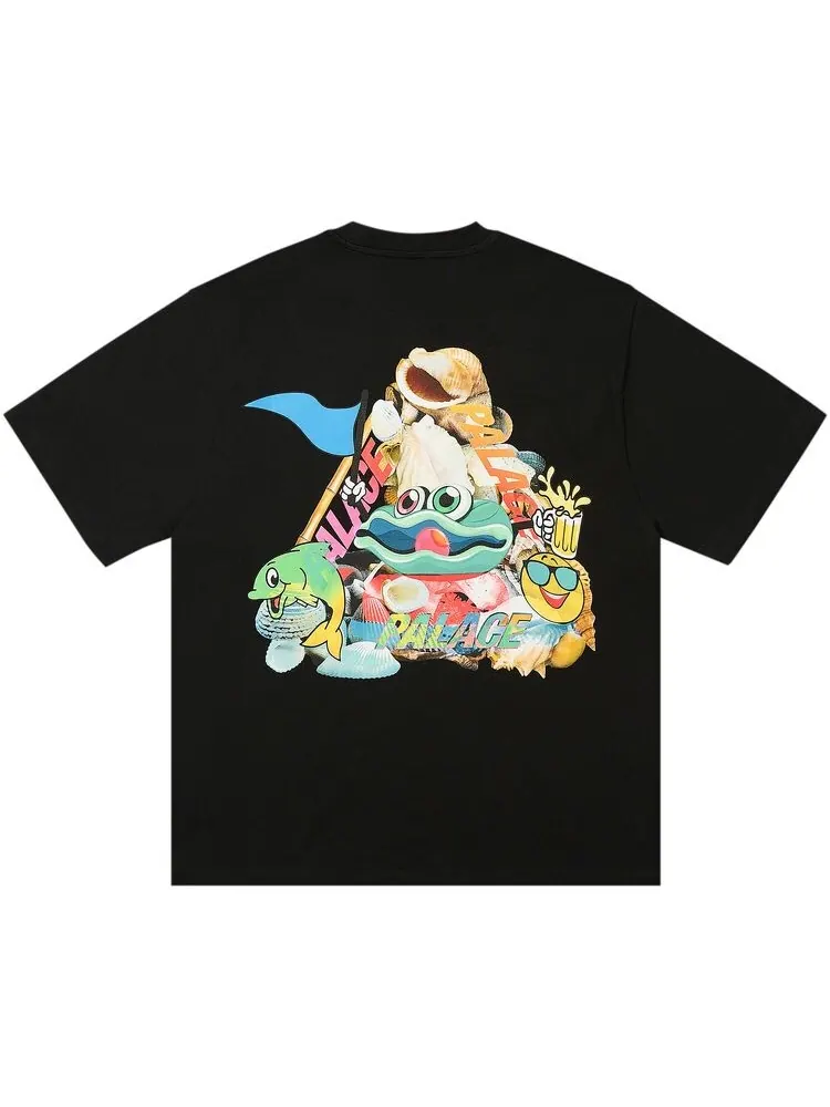 Футболка Palace P Sea T-Shirt Black — изображение 2 из 2, черный