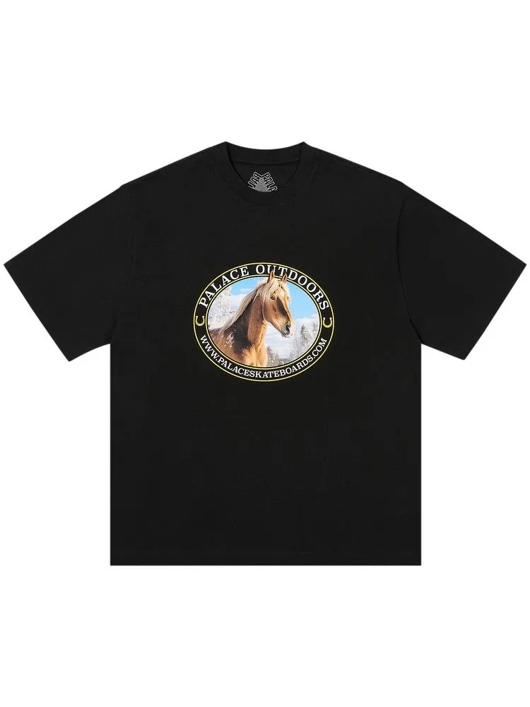 Футболка Palace Equestrian T-Shirt — изображение 1 из 1, черный