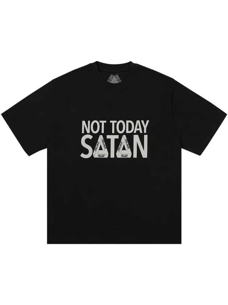 Футболка Palace Nicht Today T-Shirt — изображение 1 из 1, черный