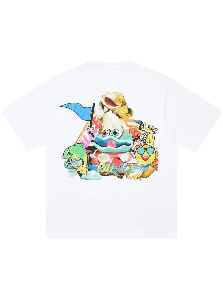 Футболка Palace P Sea T-Shirt 'White' — изображение 2 из 2, белый