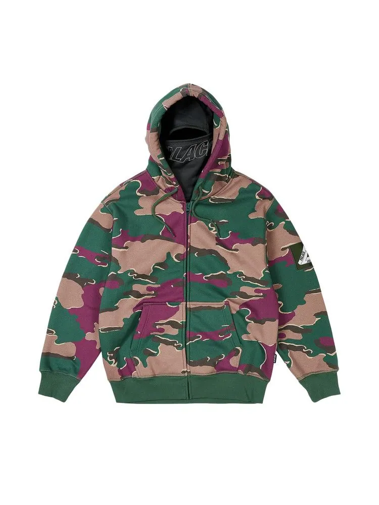Толстовка Palace Facemask Thermal Hood — изображение 1 из 2, камуфляж