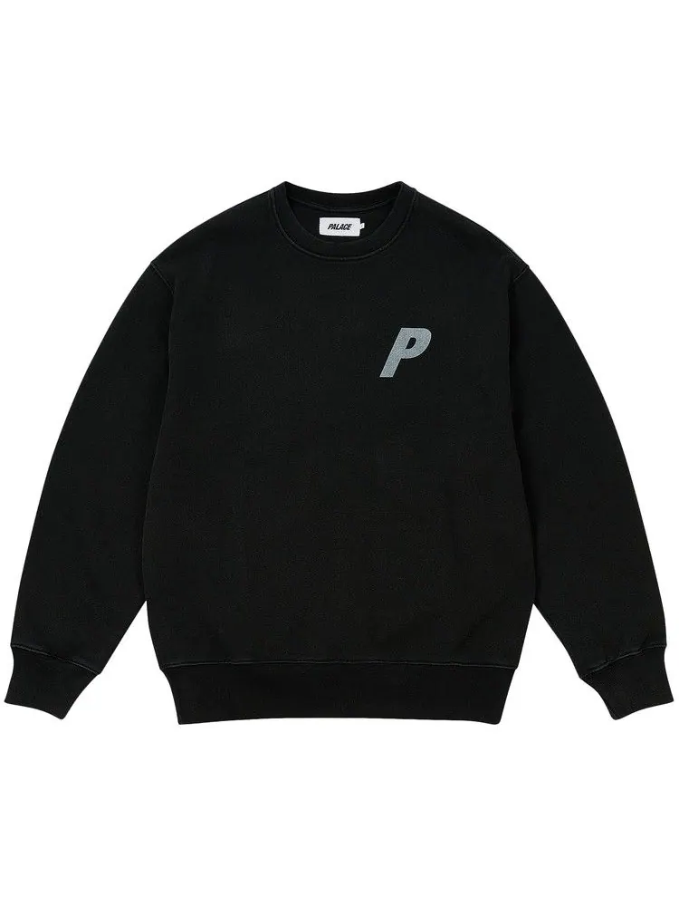 Свитер Palace Pigment P3 Crew — изображение 1 из 2, черный
