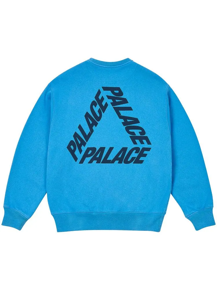 Свитер Palace Pigment P3 Crew — изображение 2 из 2, синий
