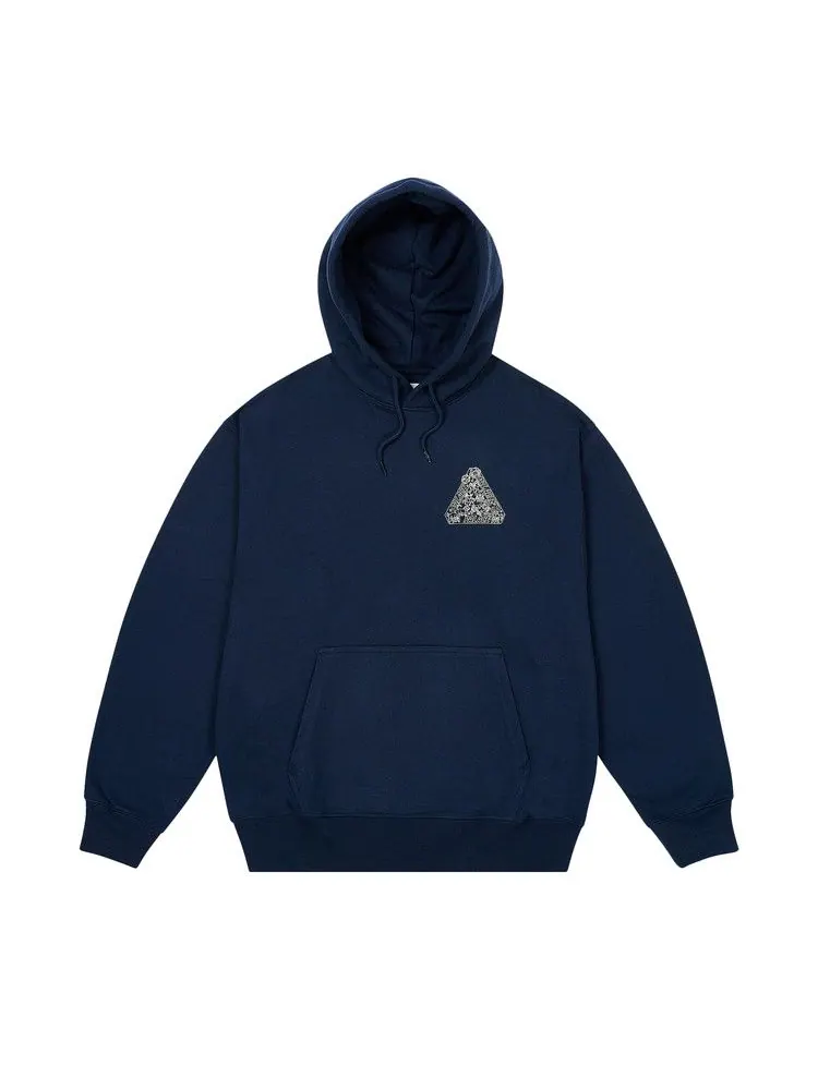 Толстовка Palace Zodiac Tri-Ferg Hood — изображение 2 из 4, темно-синий