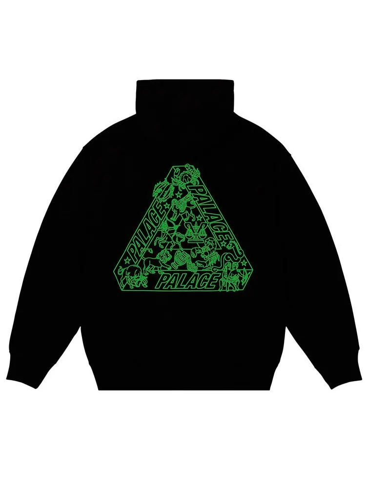 Толстовка Palace Zodiac Tri-Ferg Hood — изображение 3 из 4, черный