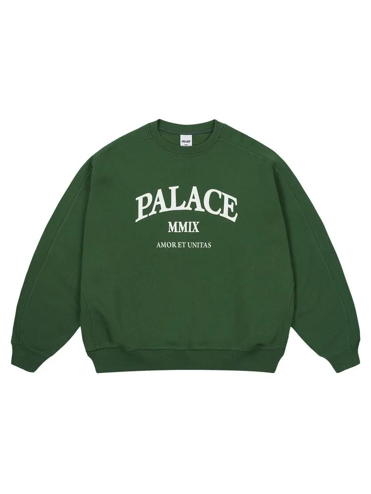 Свитер Palace Unitas Oversized Crew — изображение 1 из 1, зеленый