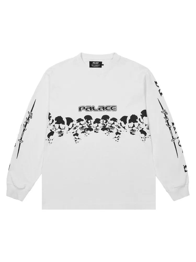 Лонгслив Palace x Death Note Long-Sleeve — изображение 1 из 3, белый