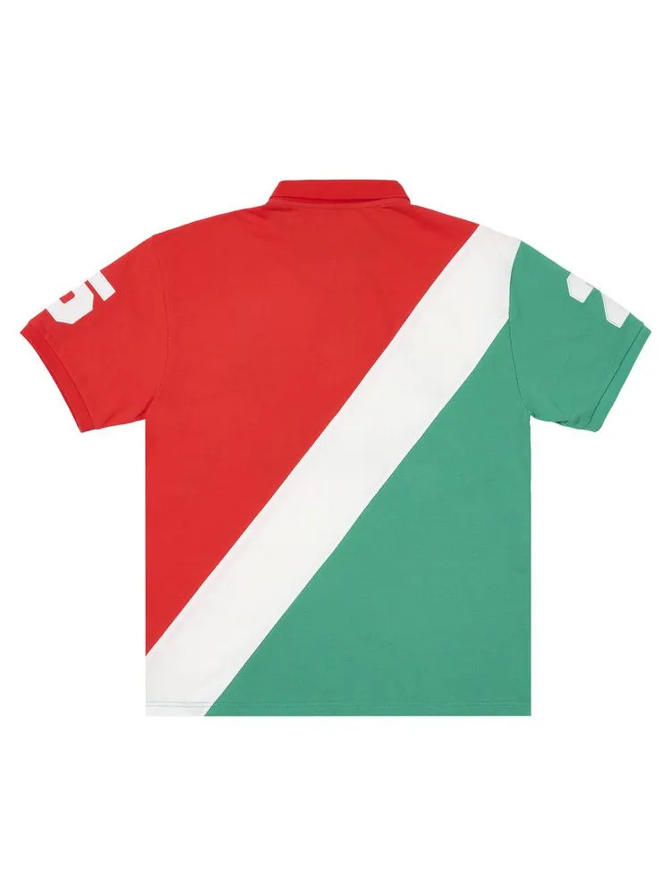 Поло Palace Geezer Polo — изображение 2 из 2, красный/зеленый