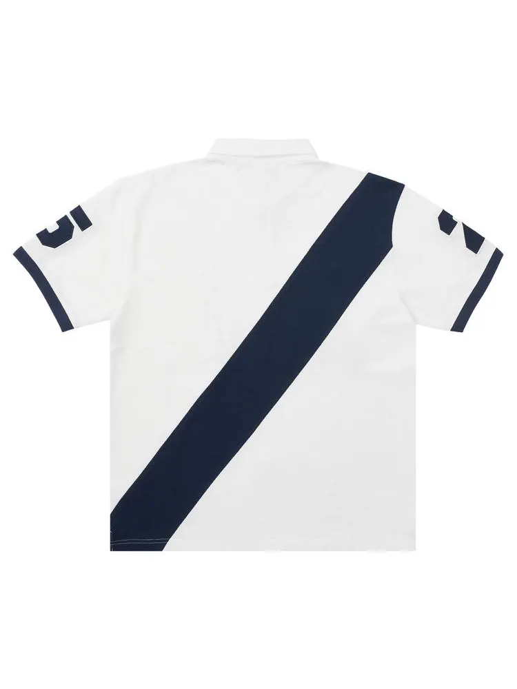 Поло Palace Geezer Polo — изображение 2 из 2, белый/темно-синий