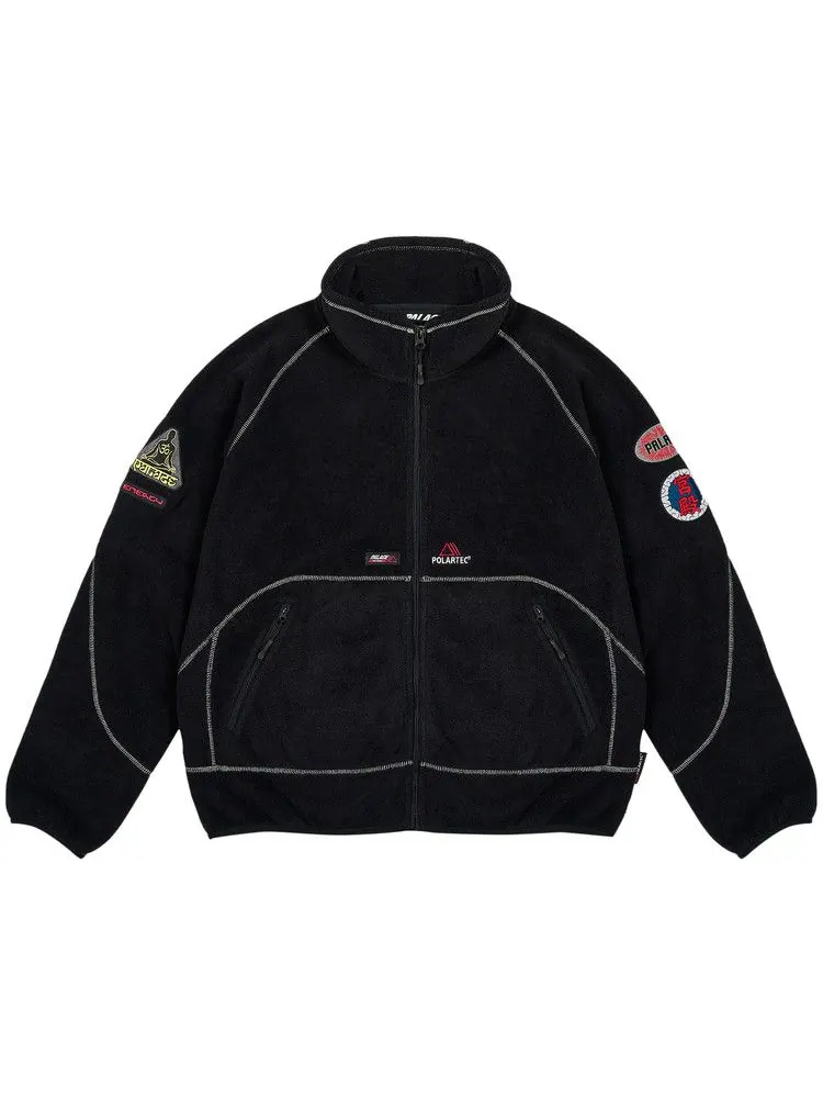 Куртка Palace Polartec Full Zip Funnel — изображение 1 из 2, черный