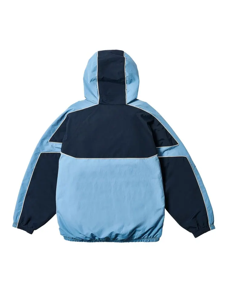 Куртка Palace Piped Hooded Shell Jacket 'Blue' — изображение 4 из 4, синий