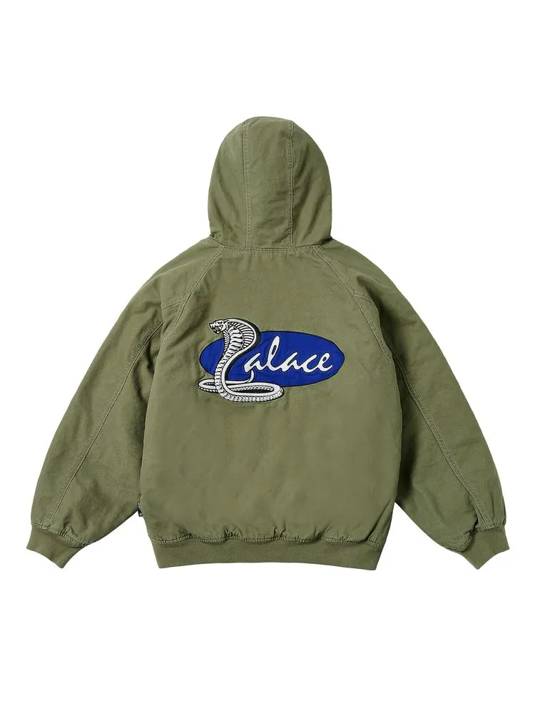 Куртка Palace Canvas Cobra Jacket 'The Deep Green' — изображение 2 из 2, глубокий зеленый