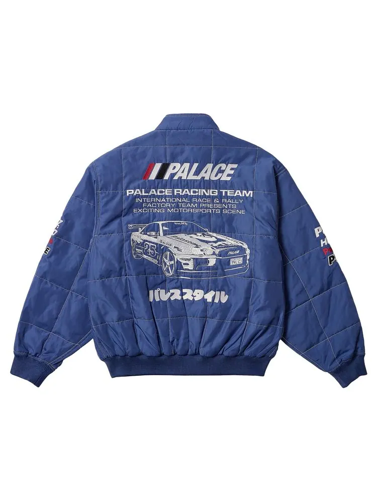 Куртка Palace Technical Staff Jacket 'Blue Berry' — изображение 3 из 3, синий