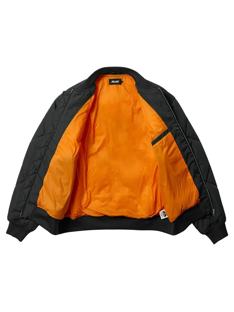 Куртка Palace Fairy Bomber Jacket 'Black' — изображение 2 из 3, черный