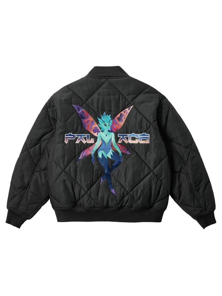Куртка Palace Fairy Bomber Jacket 'Black' — изображение 3 из 3, черный