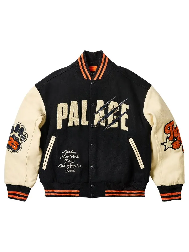 Куртка Palace Tora Tora Varsity Jacket 'Navy' — изображение 1 из 3, темно-синий