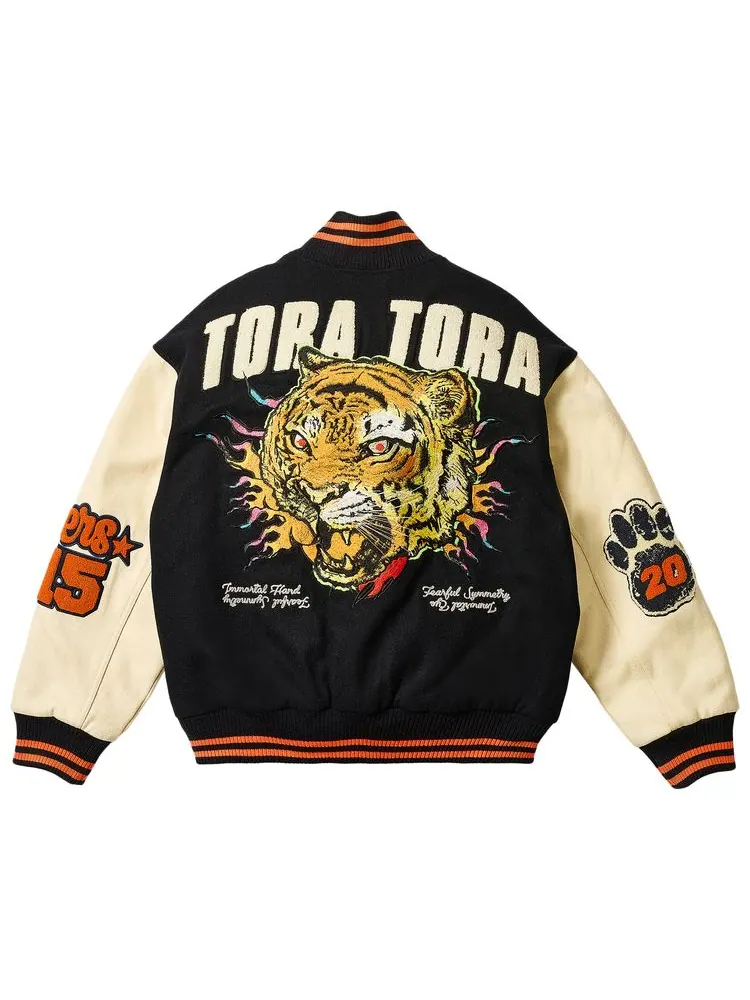 Куртка Palace Tora Tora Varsity Jacket 'Navy' — изображение 3 из 3, темно-синий