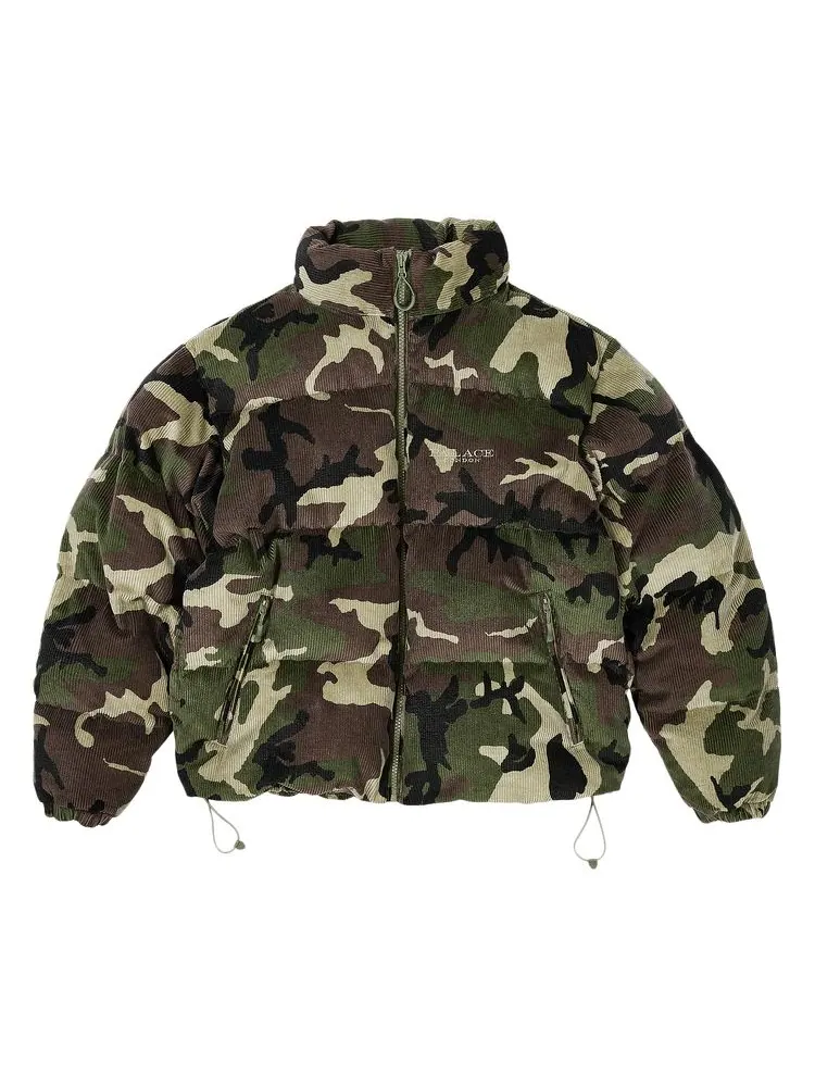 Куртка Palace Corduroy Puffa Jacket 'Camo' — изображение 1 из 3, камуфляж