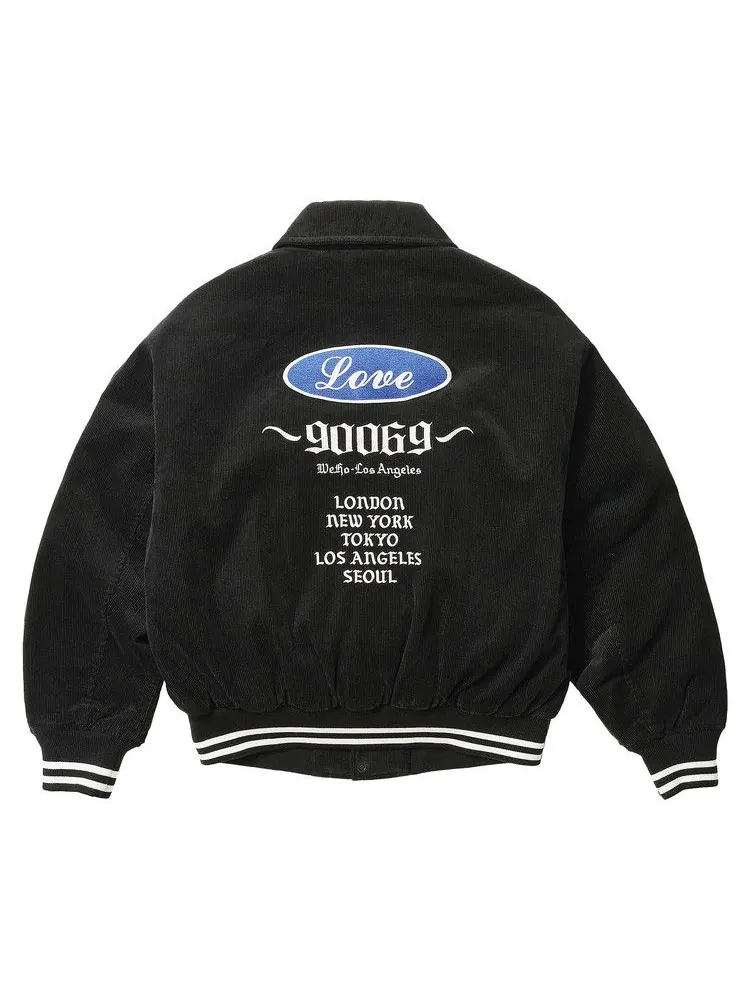 Куртка Palace Love Varsity Jacket — изображение 3 из 3, черный