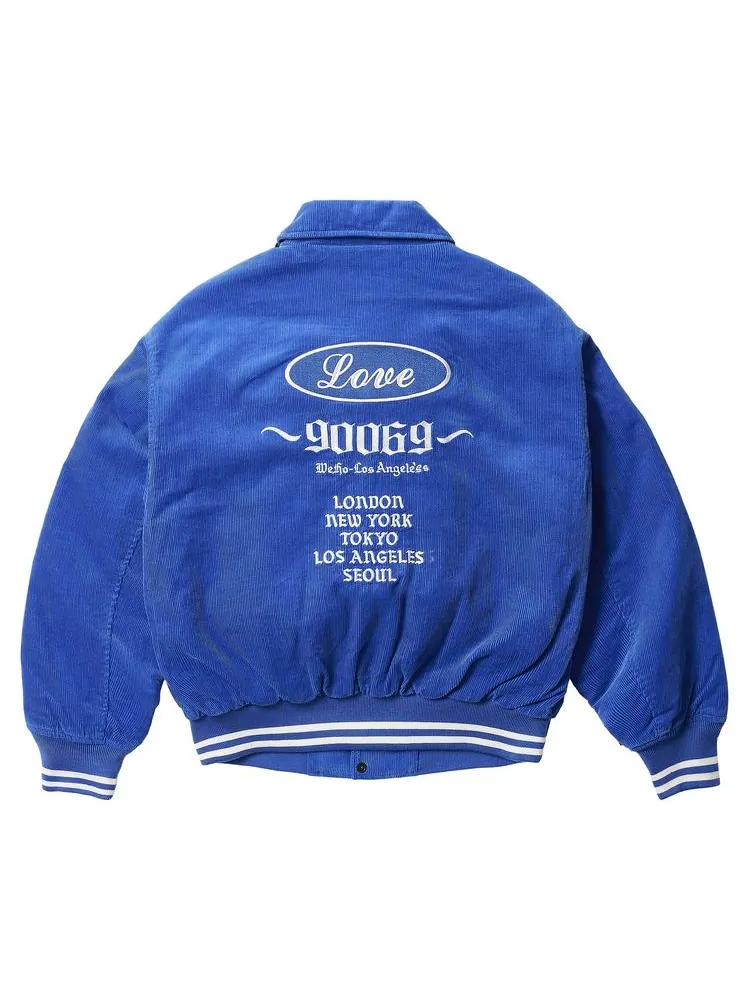 Куртка Palace Love Varsity Jacket 'Blue' — изображение 3 из 3, синий