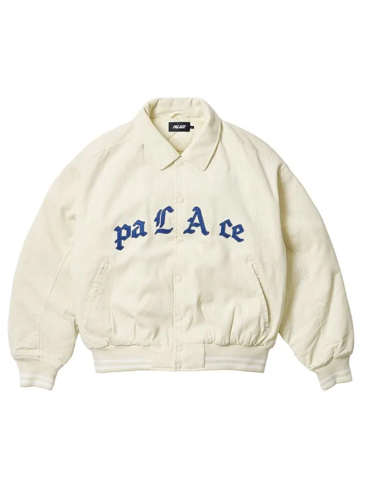 Куртка Palace Love Varsity Jacket 'White' — изображение 1 из 3, белый