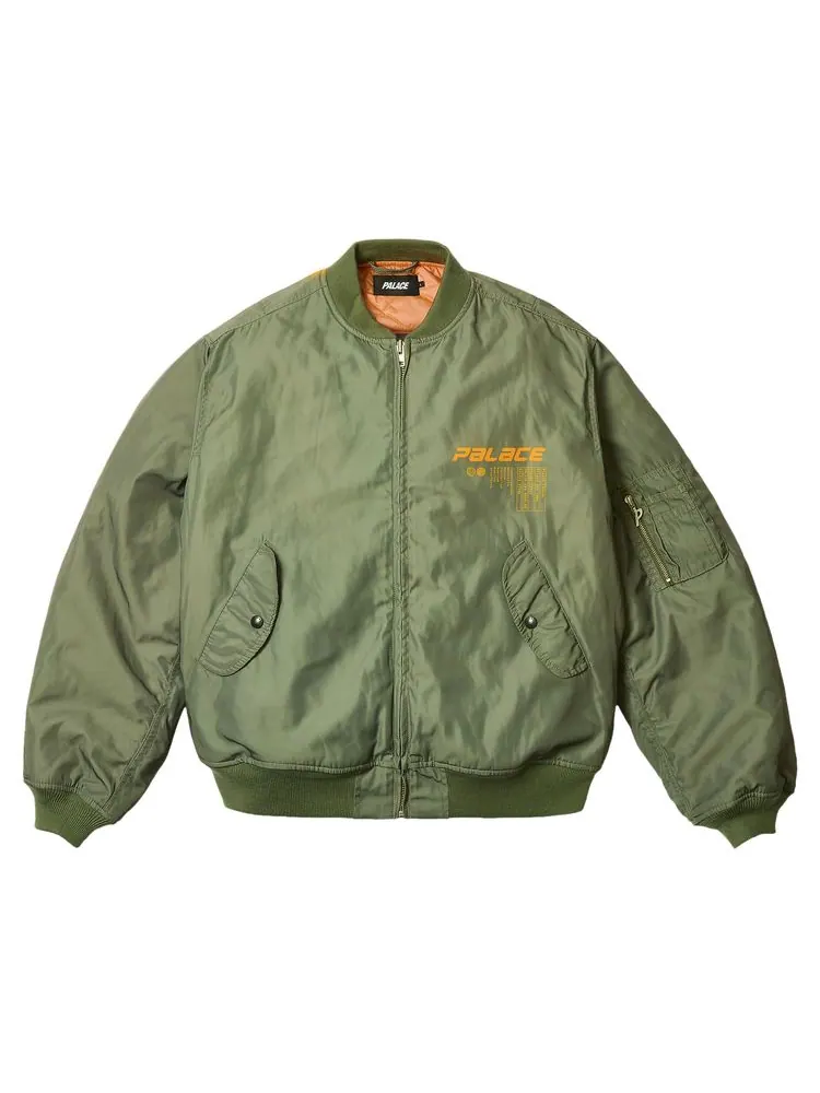 Куртка Palace Chakra Rave Jacket 'The Deep Green' — изображение 1 из 4, глубокий зеленый