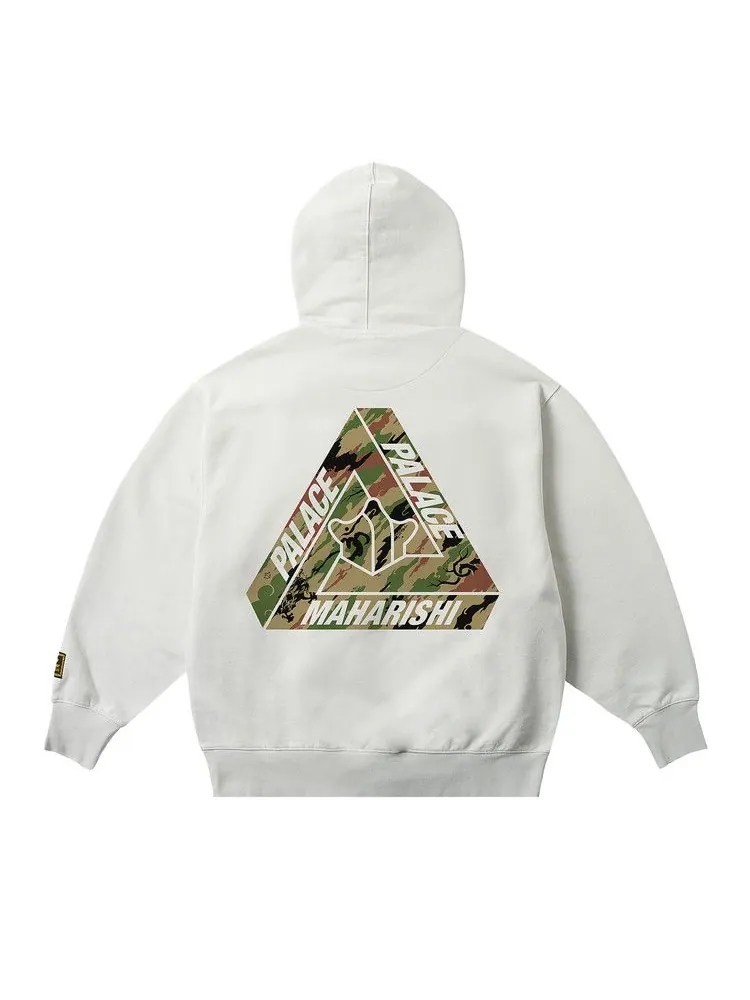 Толстовка Palace x Maharishi Tri-Bonsai DPM Hood — изображение 2 из 2, белый