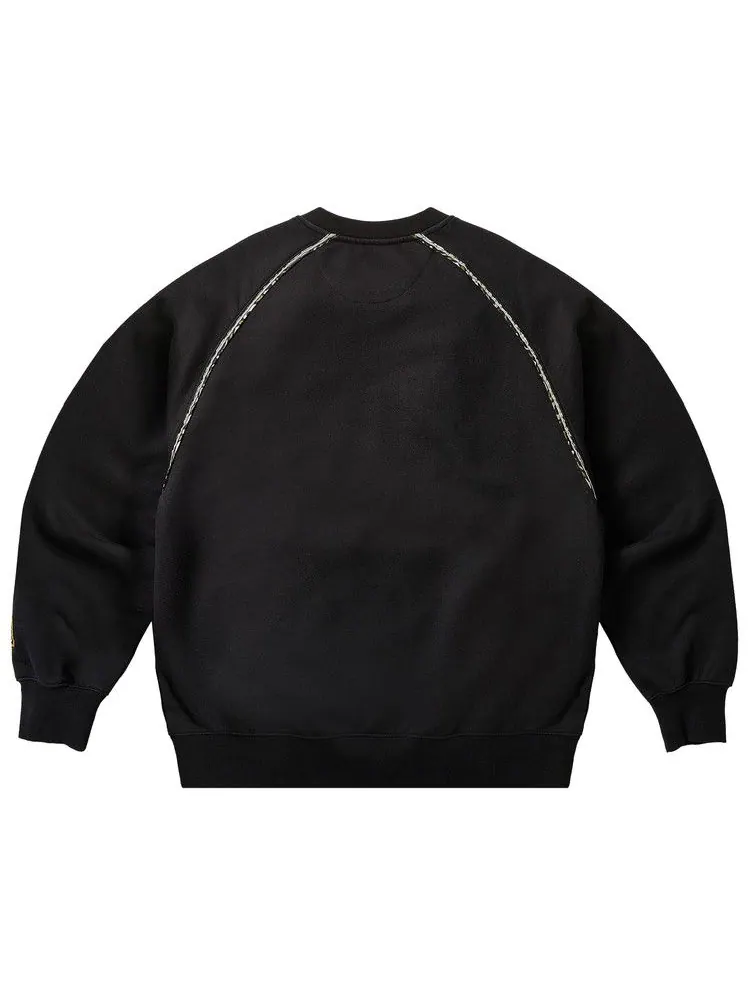 Свитер Palace x Maharishi Temple Script Crew — изображение 2 из 2, черный