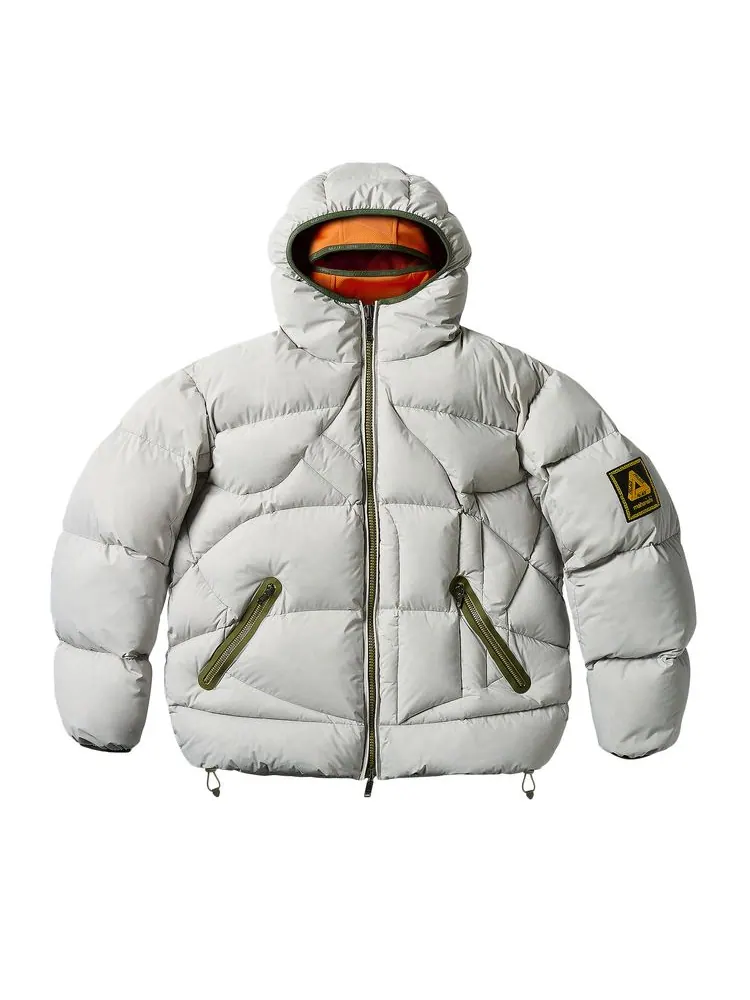 Куртка Palace x Maharishi Temple Puffa Jacket 'Ice' — изображение 1 из 6, ледяной