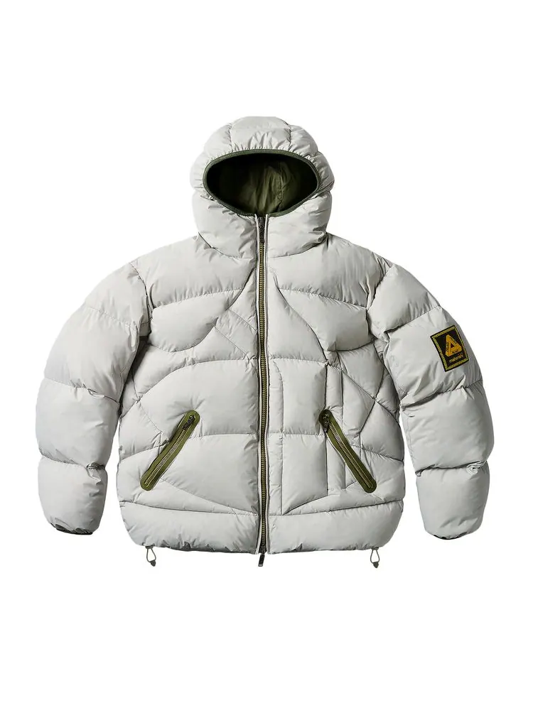 Куртка Palace x Maharishi Temple Puffa Jacket 'Ice' — изображение 2 из 6, ледяной