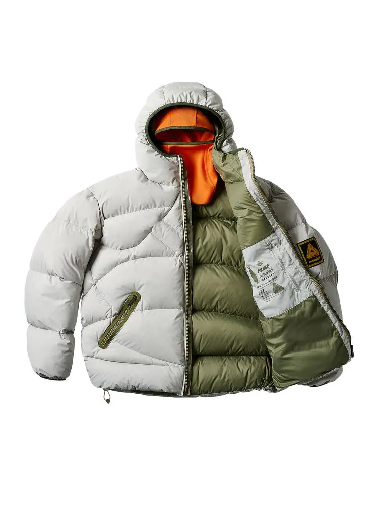 Куртка Palace x Maharishi Temple Puffa Jacket 'Ice' — изображение 3 из 6, ледяной