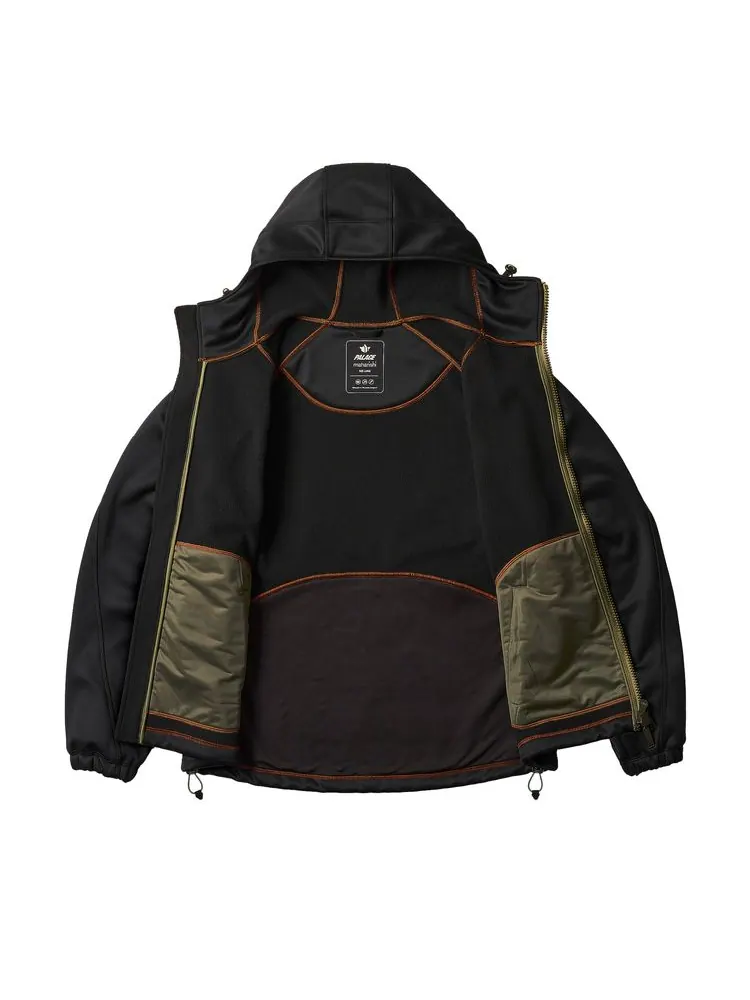 Куртка Palace x Maharishi Ninja Soft Shell Jacket 'Black' — изображение 3 из 5, черный