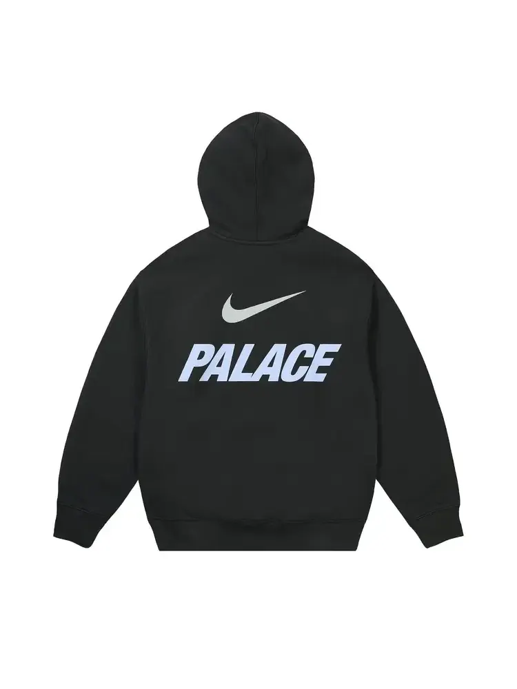 Толстовка Palace x Nike Font Swoosh — изображение 2 из 2, черный