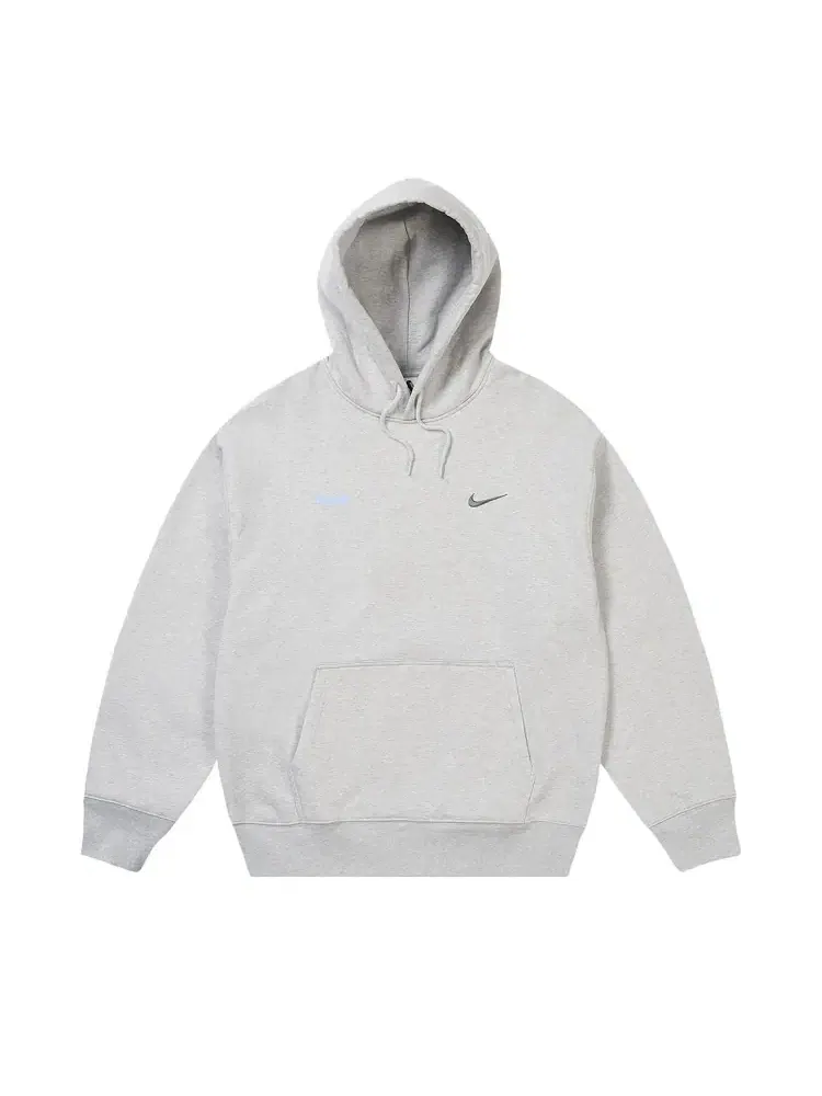 Толстовка Palace x Nike Font Swoosh Hood — изображение 1 из 2, серый