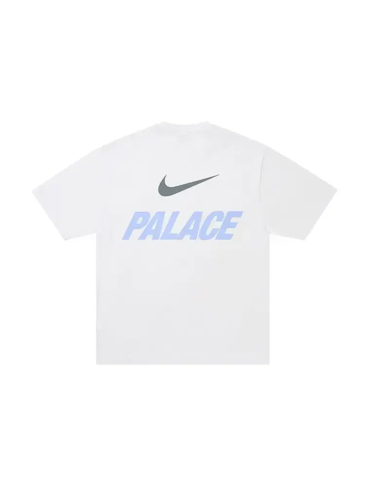 Футболка Palace x Nike Font Swoosh — изображение 2 из 2, белый