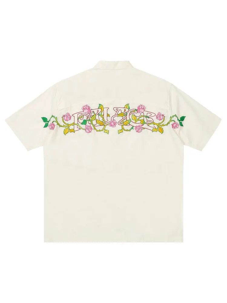 Рубашка Palace English Rose Shirt — изображение 2 из 2, белый