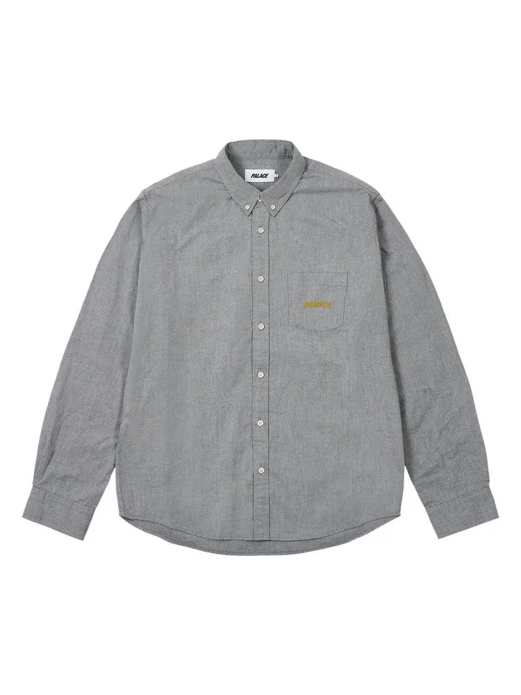 Рубашка Palace Oxford Shirt — изображение 1 из 2, черный