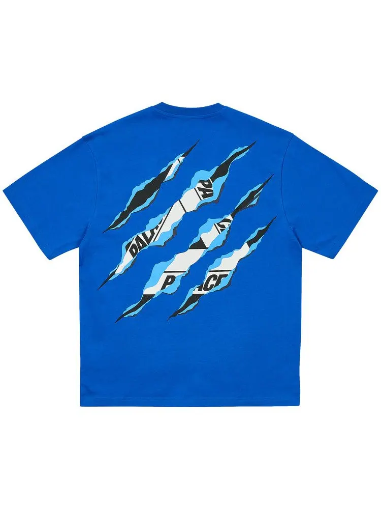 Футболка Palace Ripped Tri T-Shirt — изображение 2 из 2, синий