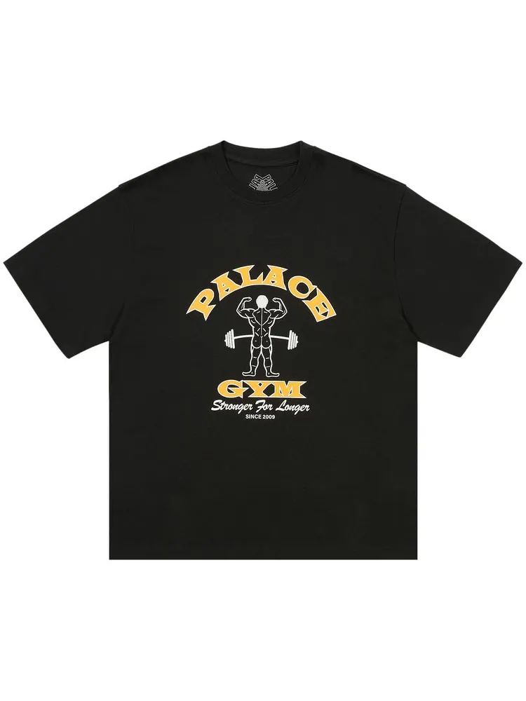 Футболка Palace Stronger For Longer T-Shirt 'Black' — изображение 1 из 1, черный