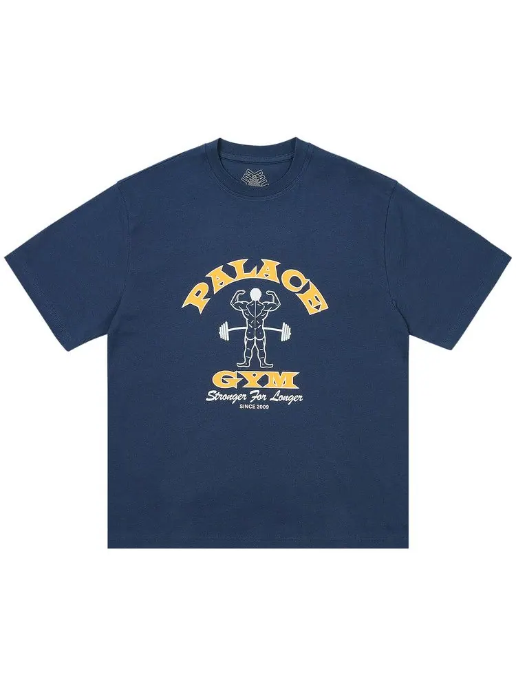 Футболка Palace Stronger For Longer T-Shirt — изображение 1 из 1, темно-синий