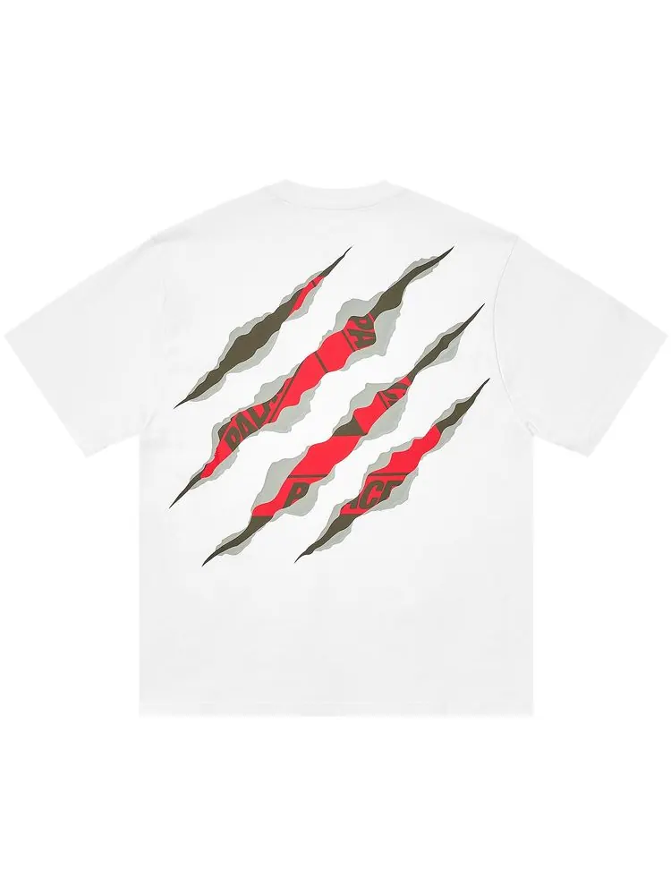 Футболка Palace Ripped Tri T-Shirt 'White' — изображение 2 из 2, белый
