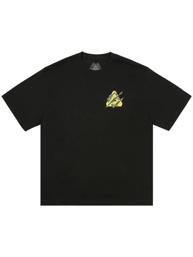 Футболка Palace Ripped Tri T-Shirt 'Black' — изображение 1 из 2, черный