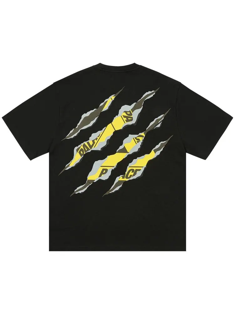 Футболка Palace Ripped Tri T-Shirt 'Black' — изображение 2 из 2, черный